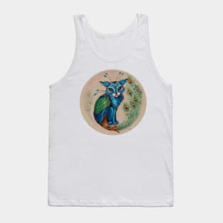 Kitty Feathers!! Tank Top